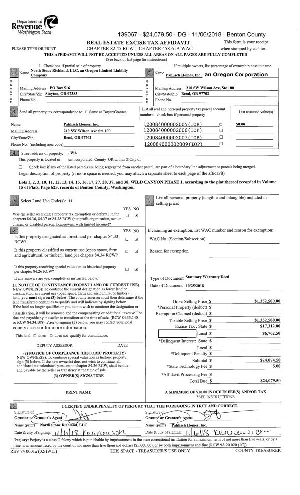 Benton County Property Search Property Details 61 AMAN TRUSTEE